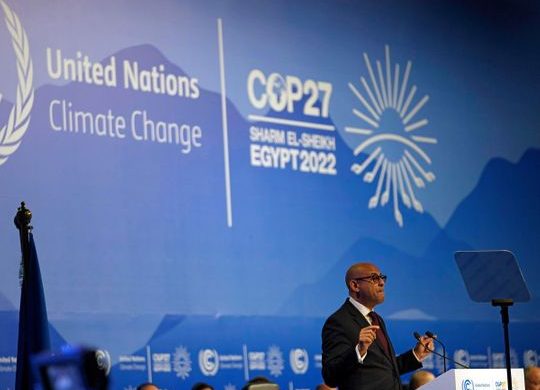 World leaders gather for climate talks under cloud of crises