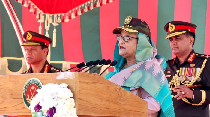 Govt collecting modern, time-befitting war weapons for armed forces: PM