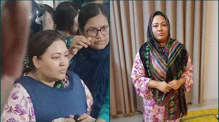 হত্যা মামলায় রিমান্ড শেষে কারাগারে সাবেক এমপি মমতাজ